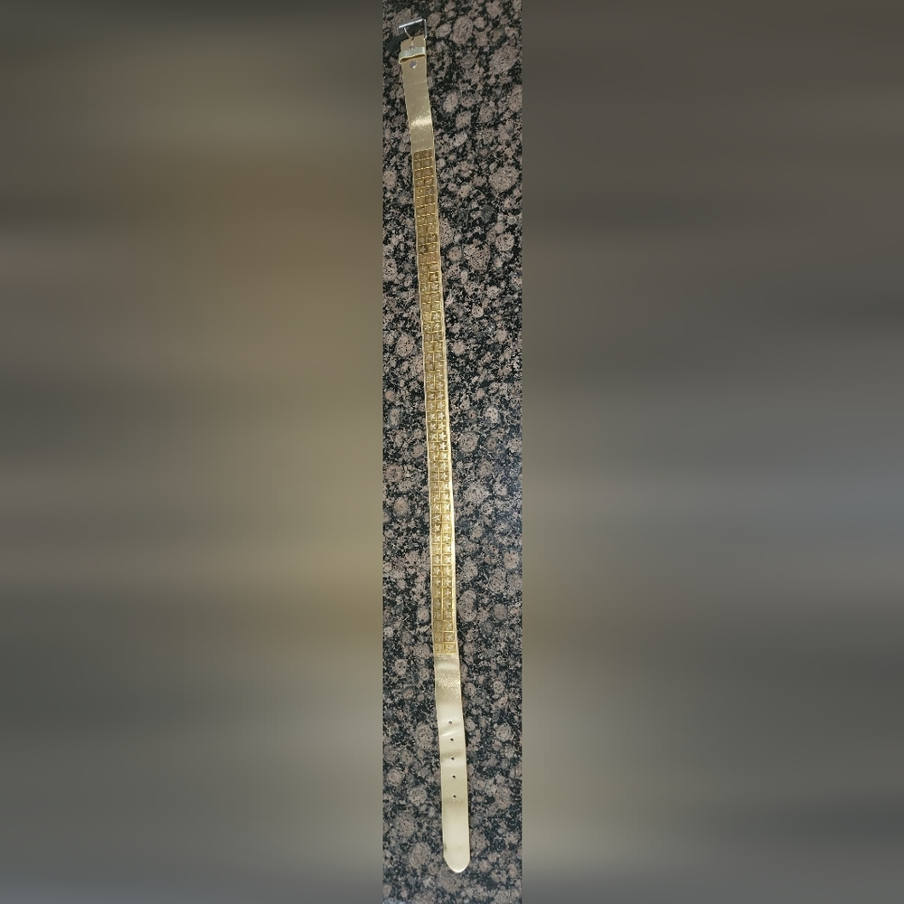 Gold star belt
